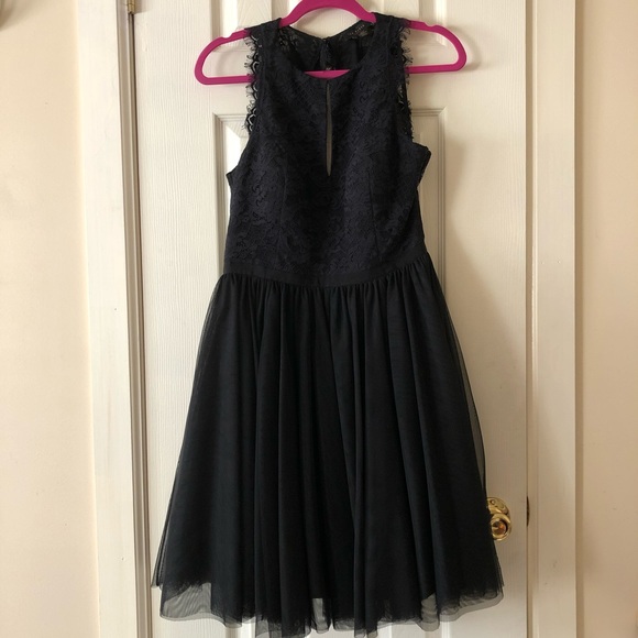 Ted Baker - Lace and Tulle Backless Dress - Picture 1 of 5